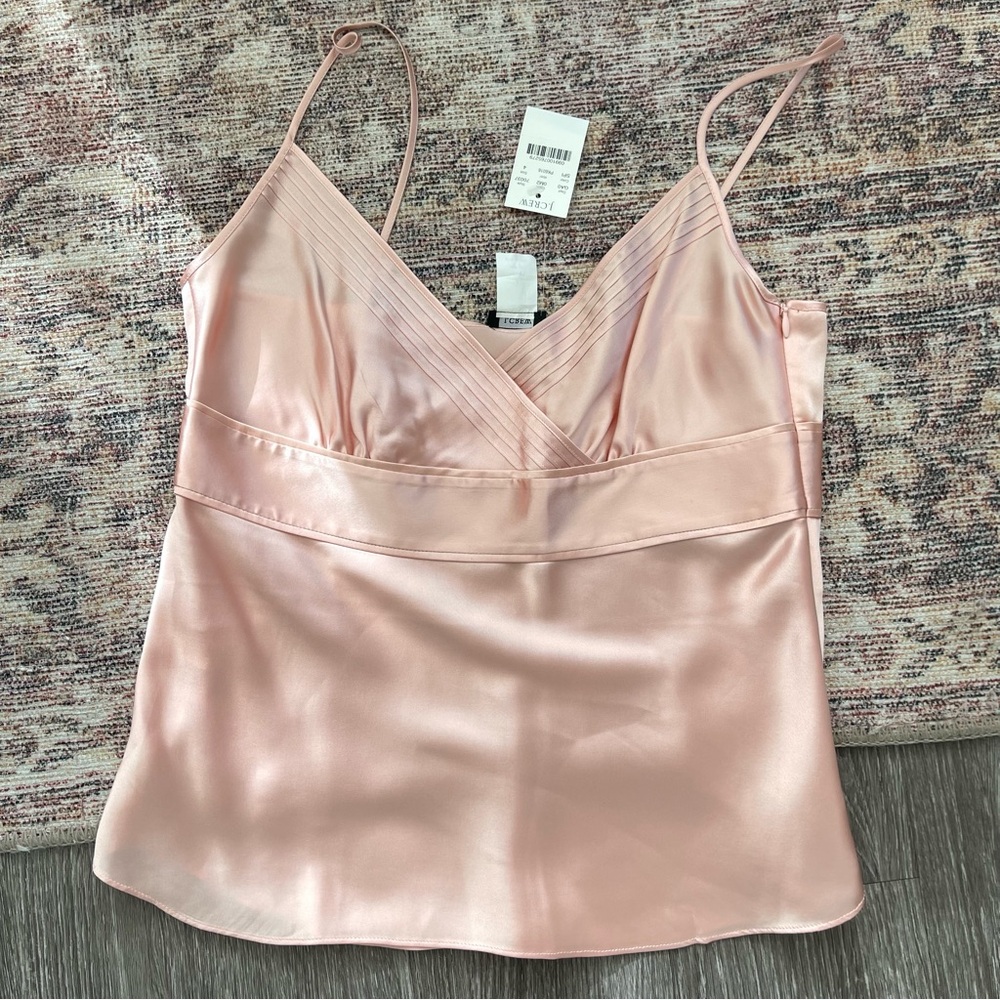 J. Crew 100% Silk Tank